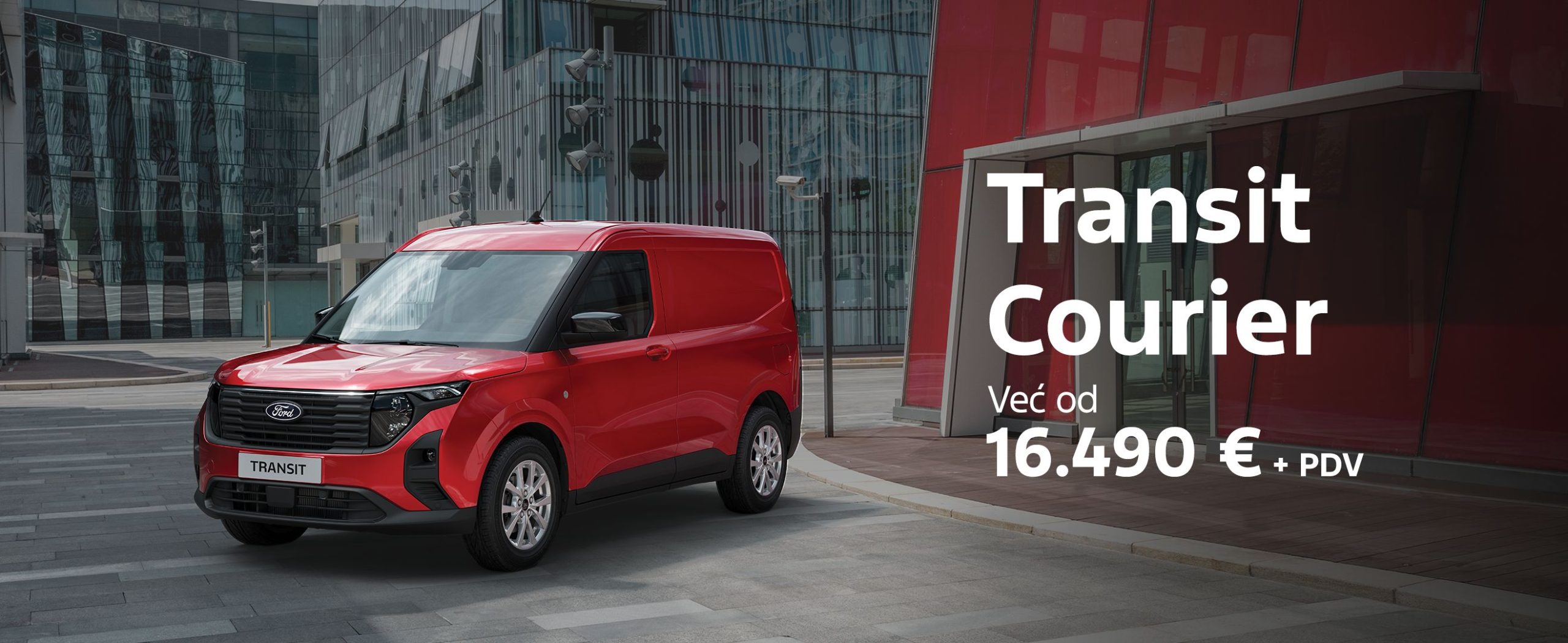 Ford Transit Courier – profesionalac bez kompromisa već od 16.490 €